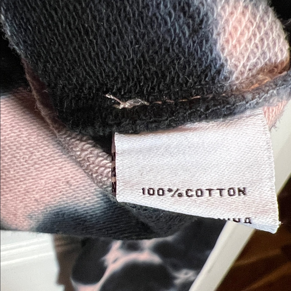 Revolve 525 America Black & Pink Tie-Dye Hoodie - Picture 6 of 6